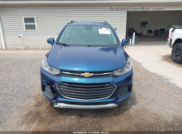 KL7CJLSB0LB330690 2020 CHEVROLET TRAX Blue უკანა სალონის ხედი