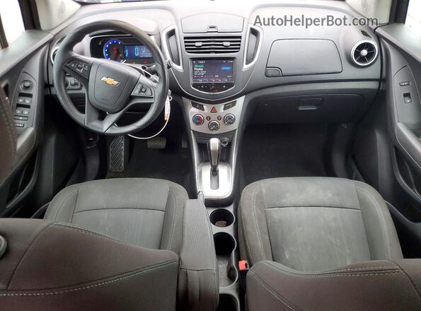 KL7CJLSB1FB202463 2015 CHEVROLET TRAX Red Առջևի վահանակի տեսք