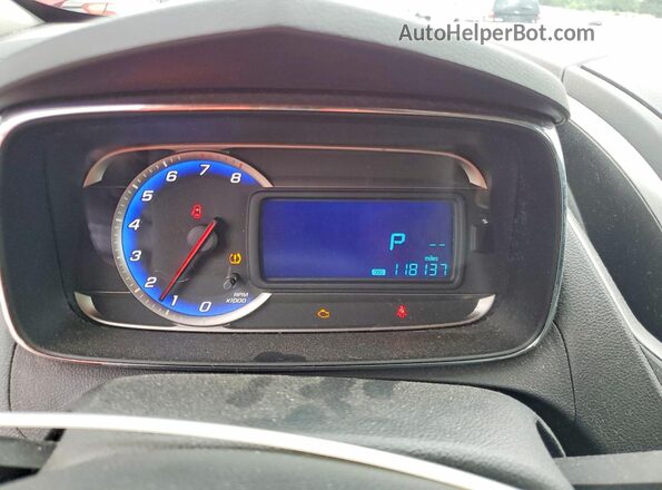 KL7CJLSB1FB202463 2015 CHEVROLET TRAX Red Սարքավորումների վահանակի տեսք