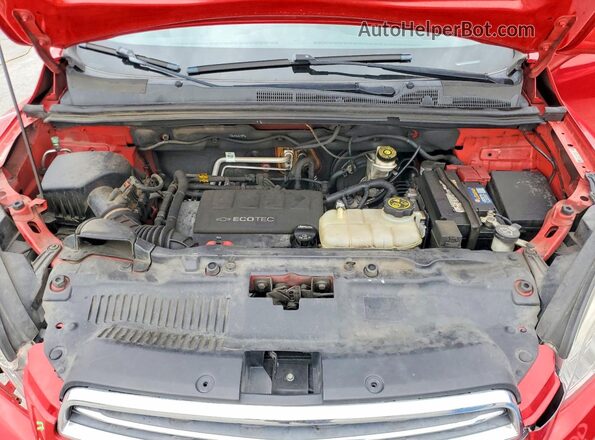 KL7CJLSB1FB202463 2015 CHEVROLET TRAX Red Սալոնի հետևի տեսք