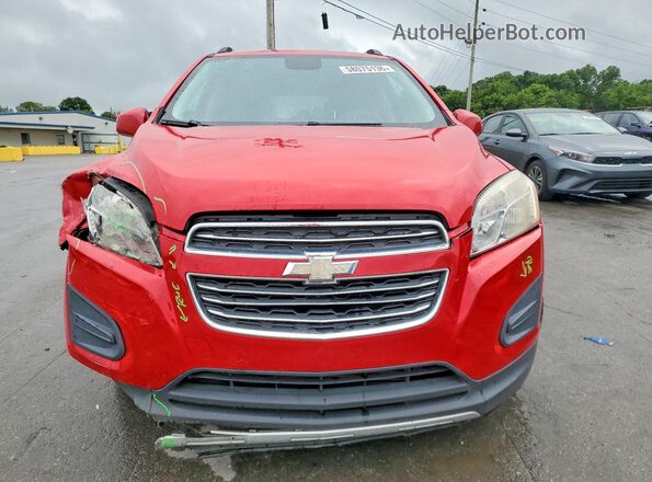 KL7CJLSB1FB202463 2015 CHEVROLET TRAX Red Դիմացի տեսք