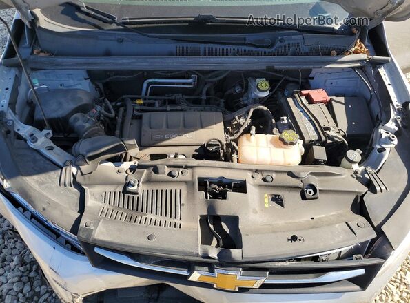 KL7CJLSB1HB093652 2017 CHEVROLET TRAX Серебряный Вид подкапотного пространства
