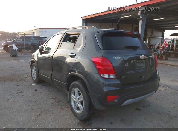 KL7CJLSB1JB627545 2018 CHEVROLET TRAX Gray Rear left