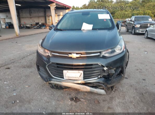 KL7CJLSB1JB627545 2018 CHEVROLET TRAX Gray Instrument cluster view