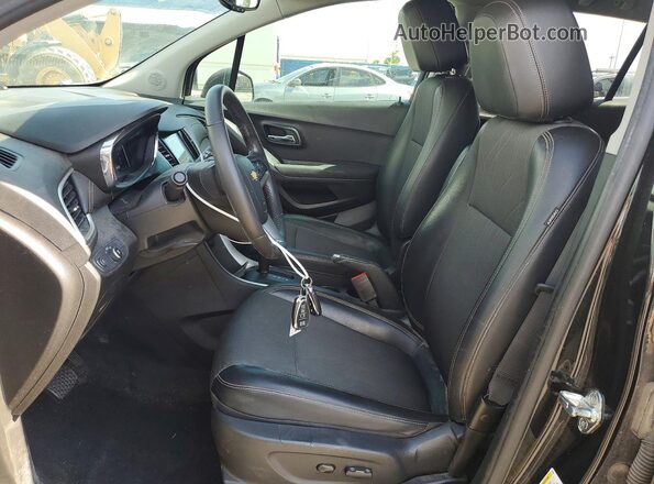 KL7CJLSB1KB725024 2019 CHEVROLET TRAX Black წინა სალონის ხედი