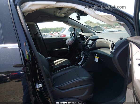 KL7CJLSB1KB946509 2019 CHEVROLET TRAX Black Widok wnętrza z przodu