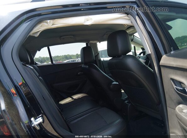 KL7CJLSB1KB946509 2019 CHEVROLET TRAX Black Widok naklejki z numerem VIN