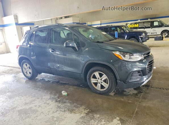 KL7CJLSB1MB311048 2021 CHEVROLET TRAX Gray Delantero derecho