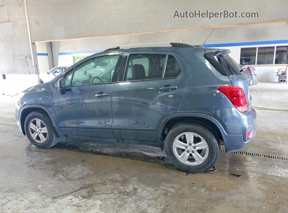 KL7CJLSB1MB311048 2021 CHEVROLET TRAX Gray Trasero izquierdo