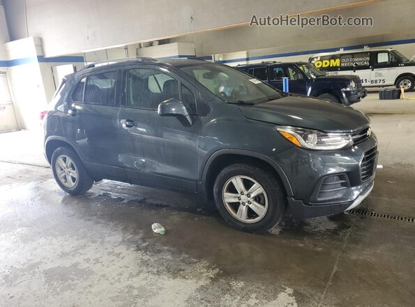 KL7CJLSB1MB311048 2021 CHEVROLET TRAX Gray Vista de la etiqueta del VIN