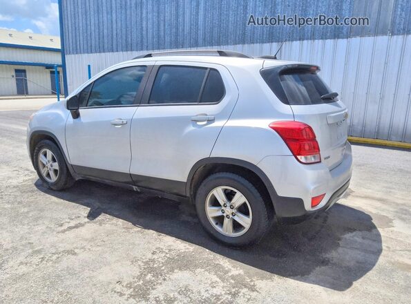 KL7CJLSB1MB330182 2021 CHEVROLET TRAX Серебряный Задняя левая четверть