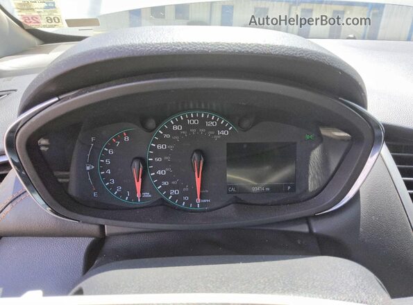 KL7CJLSB1MB330182 2021 CHEVROLET TRAX Серебряный Вид щитка приборов