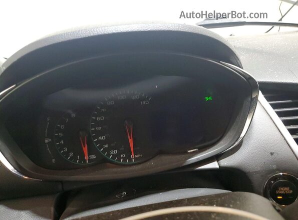 KL7CJLSB2KB913597 2019 CHEVROLET TRAX White Instrument cluster view