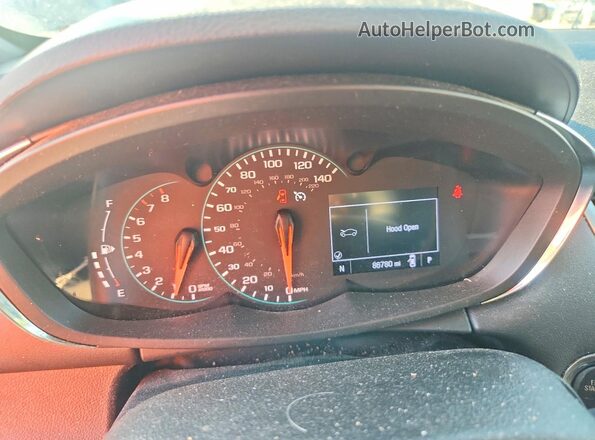 KL7CJLSB2KB940976 2019 CHEVROLET TRAX Gray Widok zestawu wskaźników