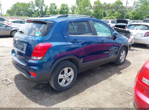 KL7CJLSB2LB328844 2020 CHEVROLET TRAX Blue Tył prawy