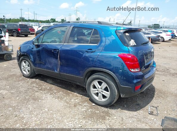 KL7CJLSB2LB328844 2020 CHEVROLET TRAX Blue Tył lewy