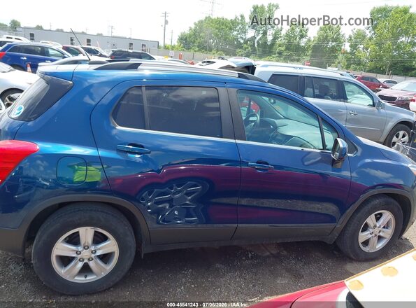KL7CJLSB2LB328844 2020 CHEVROLET TRAX Blue Widok wnętrza z tyłu