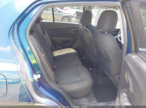 KL7CJLSB2LB328844 2020 CHEVROLET TRAX Blue Widok naklejki z numerem VIN