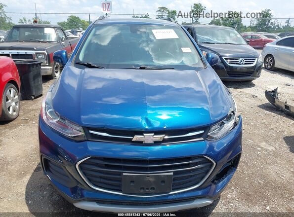 KL7CJLSB2LB328844 2020 CHEVROLET TRAX Blue Widok zestawu wskaźników