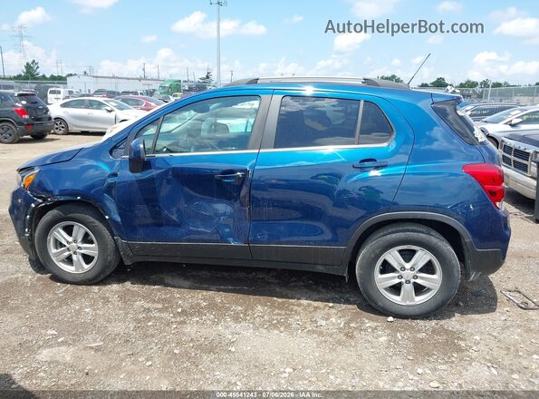 KL7CJLSB2LB328844 2020 CHEVROLET TRAX Blue Widok wnętrza 360 stopni