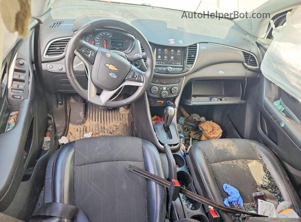 KL7CJLSB2LB345546 2020 CHEVROLET TRAX Brown Вид панелі приладів