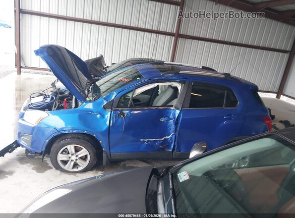 KL7CJLSB3GB709284 2016 CHEVROLET TRAX Blue 