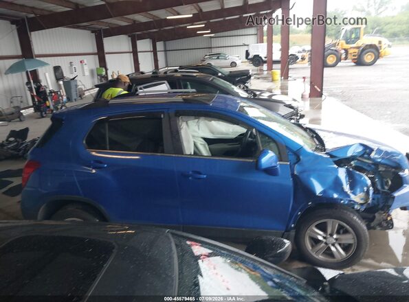 KL7CJLSB3GB709284 2016 CHEVROLET TRAX Blue Սալոնի 360 աստիճան տեսք