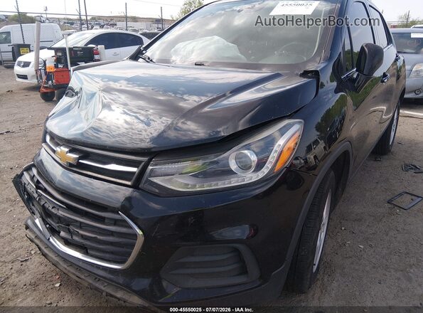 KL7CJLSB3KB879041 2019 CHEVROLET TRAX Black Front view