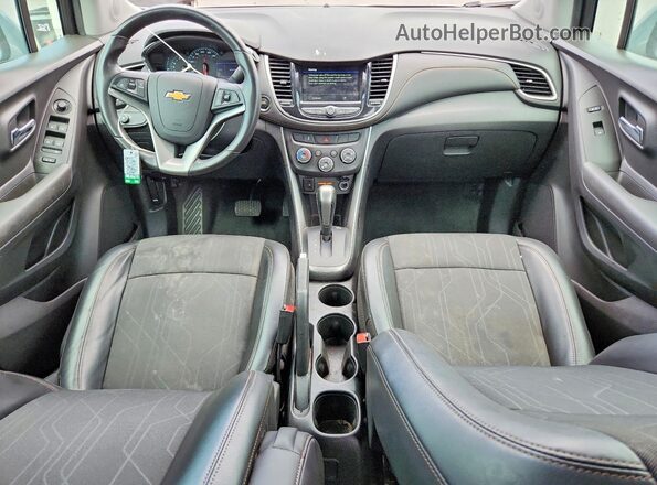 KL7CJLSB3KB931803 2019 CHEVROLET TRAX Gray წინა პანელის ხედი