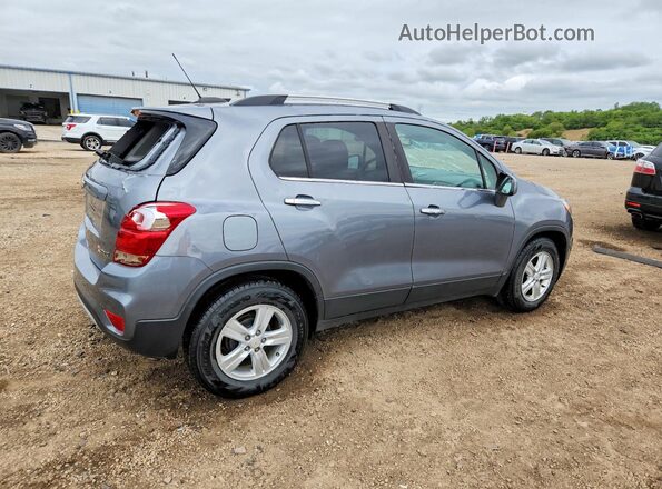 KL7CJLSB3KB942509 2019 CHEVROLET TRAX Gray Rear right