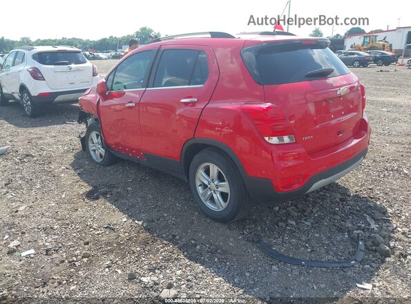 KL7CJLSB3LB342008 2020 CHEVROLET TRAX Red Հետևի ձախ