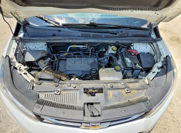 KL7CJLSB3MB308166 2021 CHEVROLET TRAX White ძრავის განყოფილების ხედი