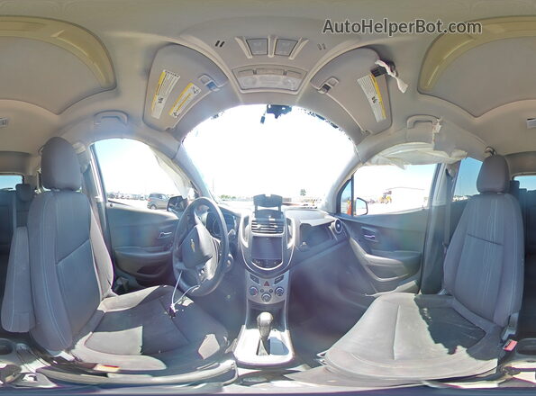 KL7CJLSB4GB663786 2016 CHEVROLET TRAX Orange Vista interior de 360 grados