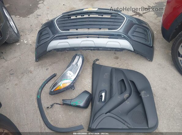 KL7CJLSB4HB196659 2017 CHEVROLET TRAX Серый Вид щитка приборов