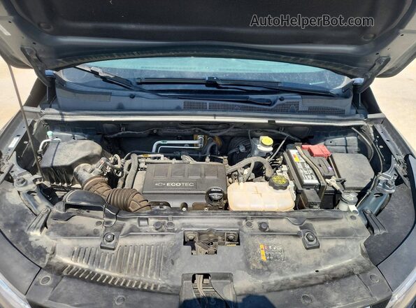 KL7CJLSB4JB618046 2018 CHEVROLET TRAX Gray Вид підкапотного простору