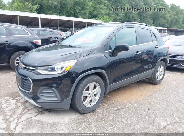 KL7CJLSB4KB760205 2019 CHEVROLET TRAX Black წინა მარცხენა ხედი სამი მეოთხედიდან