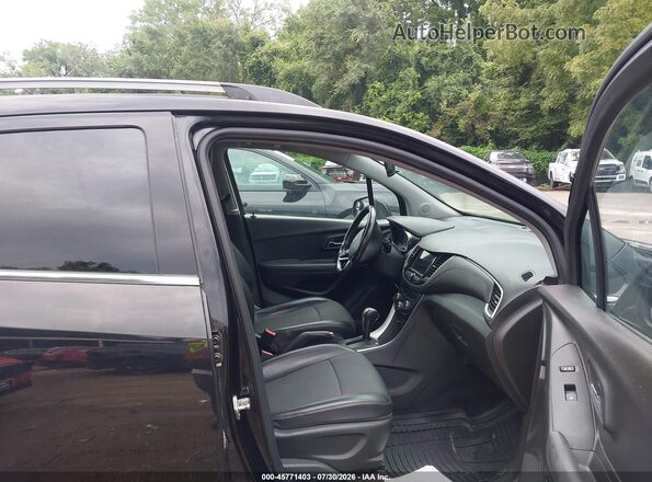 KL7CJLSB4KB760205 2019 CHEVROLET TRAX Black წინა სალონის ხედი