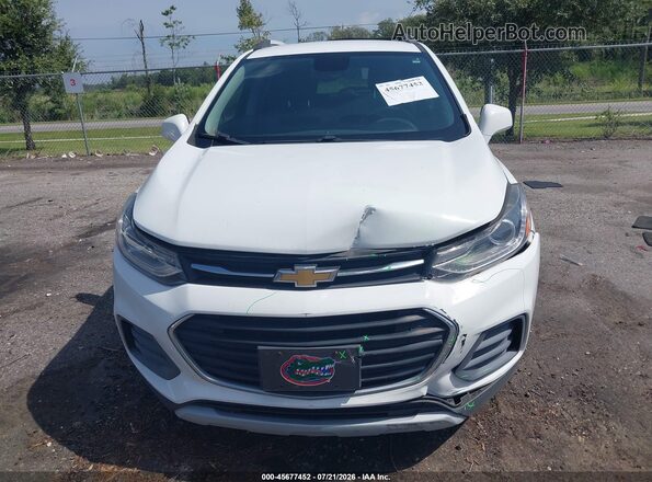 KL7CJLSB4KB873166 2019 CHEVROLET TRAX White ხელსაწყოთა პანელის ხედი