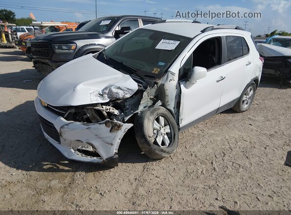 KL7CJLSB4KB935553 2019 CHEVROLET TRAX White Передня ліва чверть
