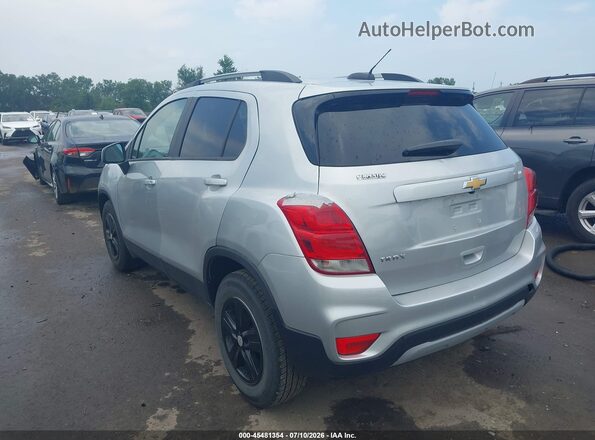 KL7CJLSB4MB323842 2021 CHEVROLET TRAX Серебряный Задняя левая четверть