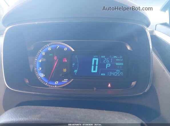 KL7CJLSB5GB761239 2016 CHEVROLET TRAX Blue Rear seats view