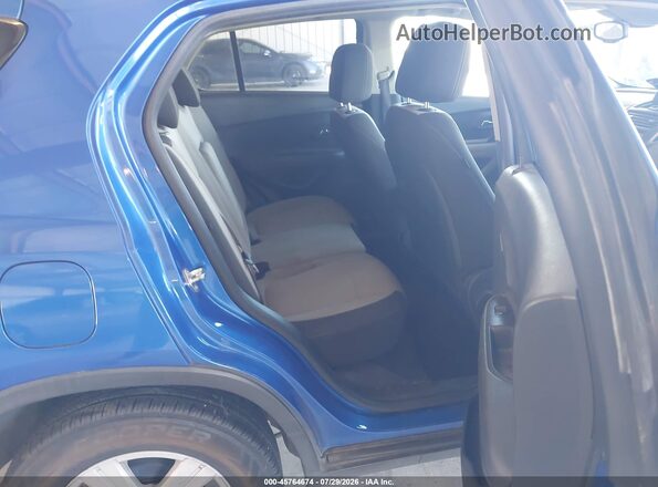 KL7CJLSB5GB761239 2016 CHEVROLET TRAX Blue VIN sticker view