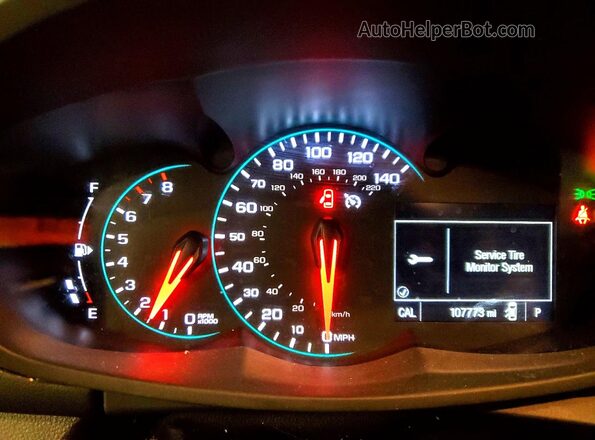 KL7CJLSB5HB115409 2017 CHEVROLET TRAX Gray Instrument cluster view