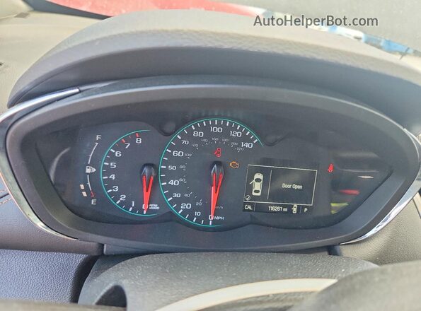 KL7CJLSB5HB152105 2017 CHEVROLET TRAX Charcoal Սարքավորումների վահանակի տեսք