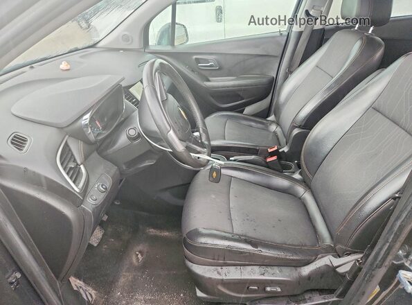 KL7CJLSB5JB617231 2018 CHEVROLET TRAX Black Vista interior delantera