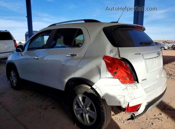 KL7CJLSB5KB849605 2019 CHEVROLET TRAX White Հետևի ձախ
