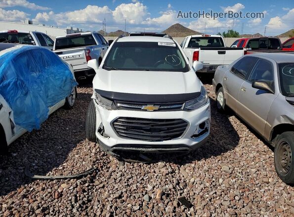 KL7CJLSB5KB849605 2019 CHEVROLET TRAX White Դիմացի տեսք