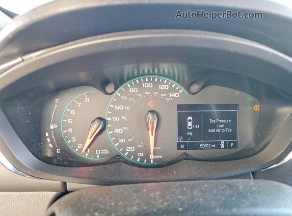 KL7CJLSB5KB849605 2019 CHEVROLET TRAX White Սարքավորումների վահանակի տեսք