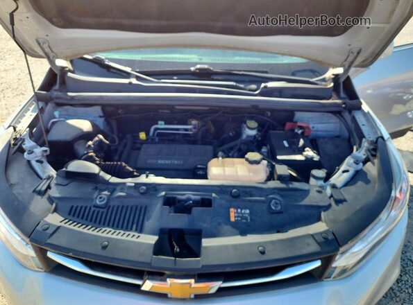 KL7CJLSB5LB020437 2020 CHEVROLET TRAX Серебряный Вид подкапотного пространства
