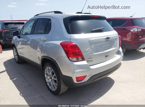 KL7CJLSB5MB334154 2021 CHEVROLET TRAX Silver Tył lewy